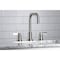 Kingston Brass FSC8938NDL NuvoFusion Widespread Bathroom Faucet W/ Brass Pop-Up, Nickl FSC8938NDL - alternate 6